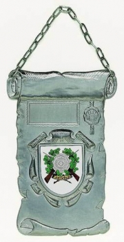 Metall-Ehrentafel für Wappen