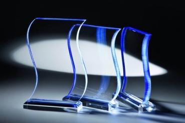 Acryl-Glas Trophäe 210 mm