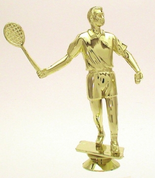 Figur Badminton gold 146mm