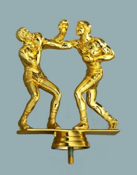 Figur Boxen gold 133mm