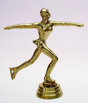 Figur Eiskunst Da gold 117mm