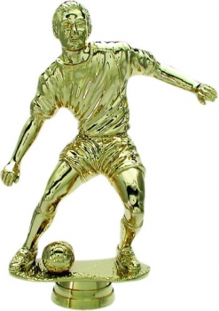 Figur Fussballer gold 180mm