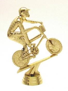Figur BMX  gold 123mm