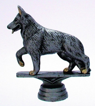 Figur Schäferhund resin 107mm