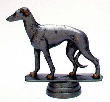 Figur Windhund resin 87mm