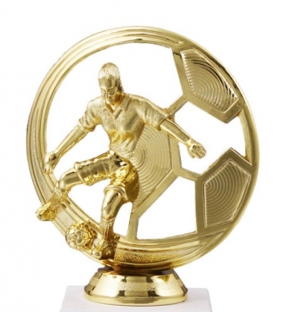 Figur Fussball Da. Gold 127mm