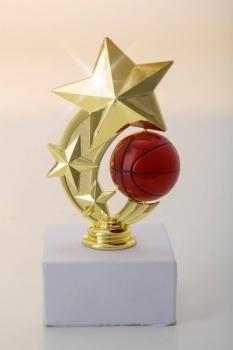 Figur Basketball gold 132mm