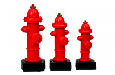 Resin-Figur Hydrant