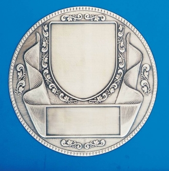 Prägoscheibe Ø14,9cm f. Wappen