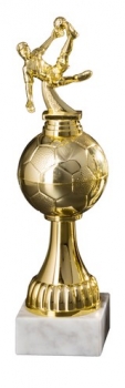 Fußballtrophäe gold 225mm