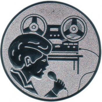 Emblem Discjockey Ø50
