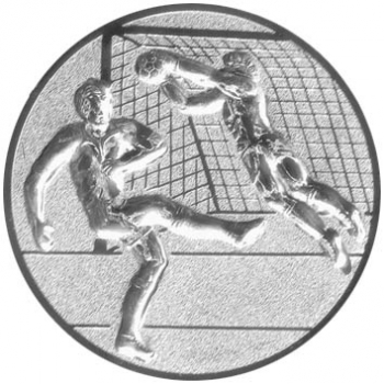 Emblem Fußball 3D Ø50