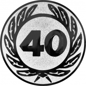 Emblem Jubiläum40 Ø50
