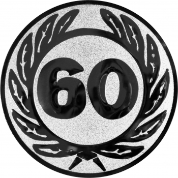 Emblem Jubiläum60 3D Ø50mm