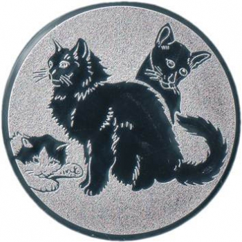 Emblem Katzen Ø25