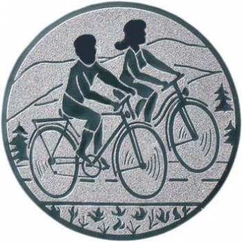 Emblem Radwandern Ø25