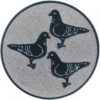 Emblem 3 Tauben Ø25