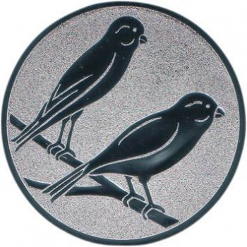 Emblem Vögel Ø25