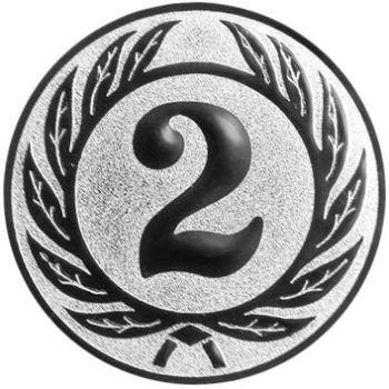Emblem Zahl 2 Ø50