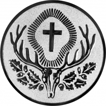 Emblem Jagd St.Hubertus Ø  25mm