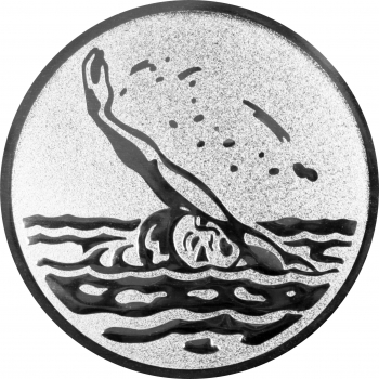 Emblem Schwimmen Rücken Ø25