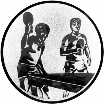 Emblem Tischtennis He.Doppel Ø25mm