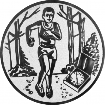 Emblem Waldlauf Ø50