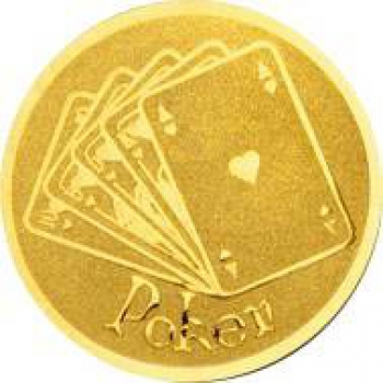 Emblem Pokern  Ø 25mm
