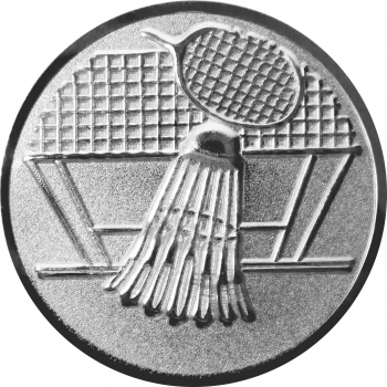 Emblem Badminton Ø50 3D
