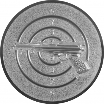 Emblem Pistole Ø50 3D