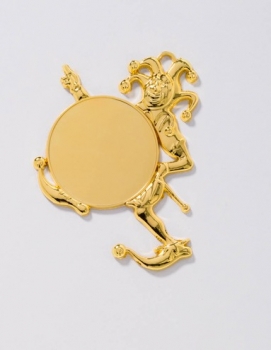 Medaille Karneval H.102mm gold