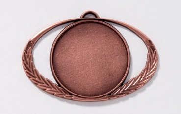 Zamak-Medaille 92x57mm bronze