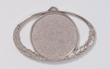Zamak-Medaille 92x57mm silber