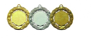 Zamak-Medaille Ø85mm bronze