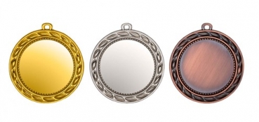 Zamak-Medaille Ø70mm bronze