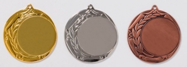 Eisen-Medaille Ø70mm silber