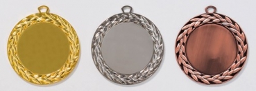 Zamak-Medaille Ø70mm silber
