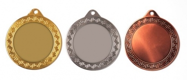 Eisen-Medaille Ø70mm bronze