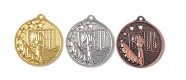 Zamak-Medaille Ø45mm bronze