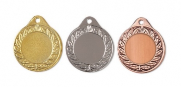Eisen-Medaille Ø40mm bronze