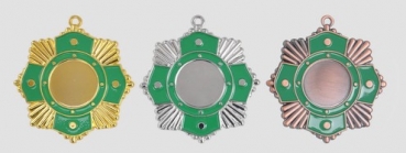 Zamak-Medaille Ø65mm bronze