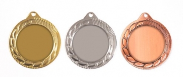 Eisen-Medaille Ø70mm bronze