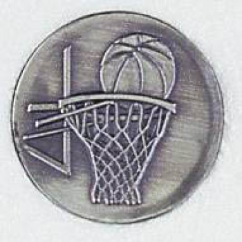 Emblem Ø50mm geprägt hell