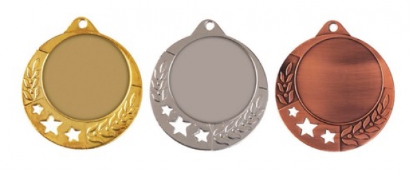 Eisen-Medaille Ø70mm bronze